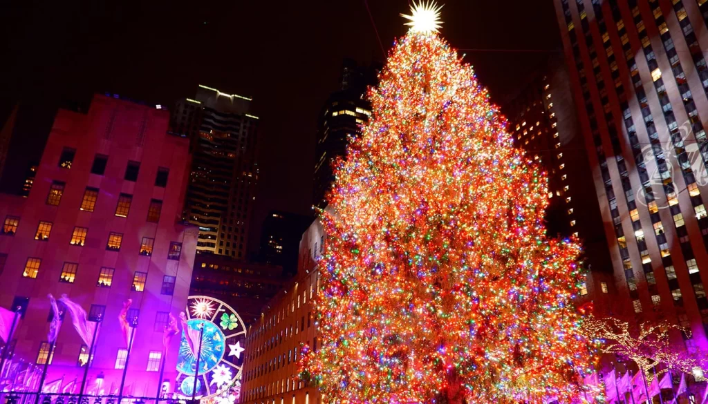 EL ARBOL DEL ROCKEFELLER CENTER Y LA MAGIA NAVIDEÑA
