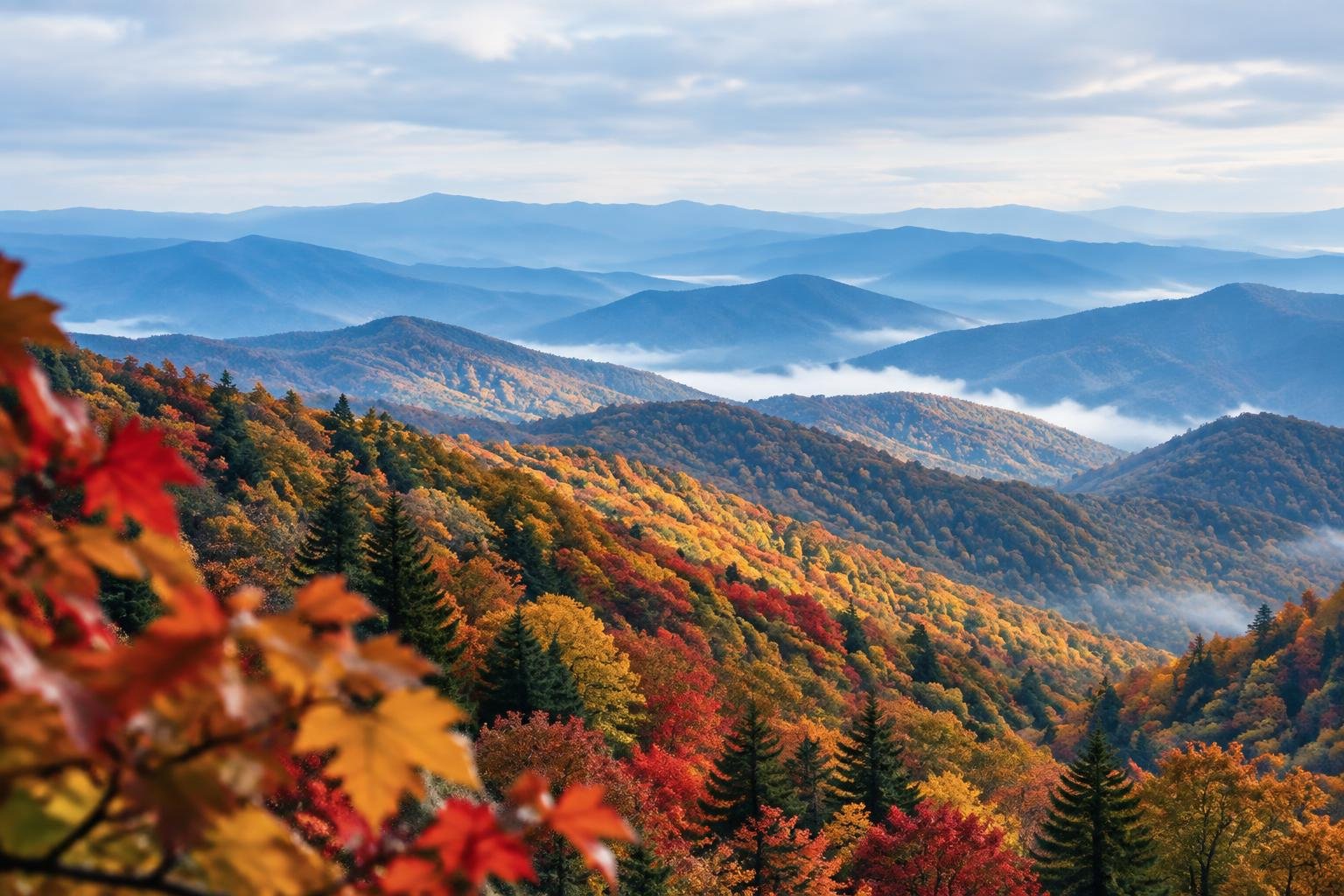 Great Smoky Mountains en otoño: cuándo ir y cómo esquivar las multitudes