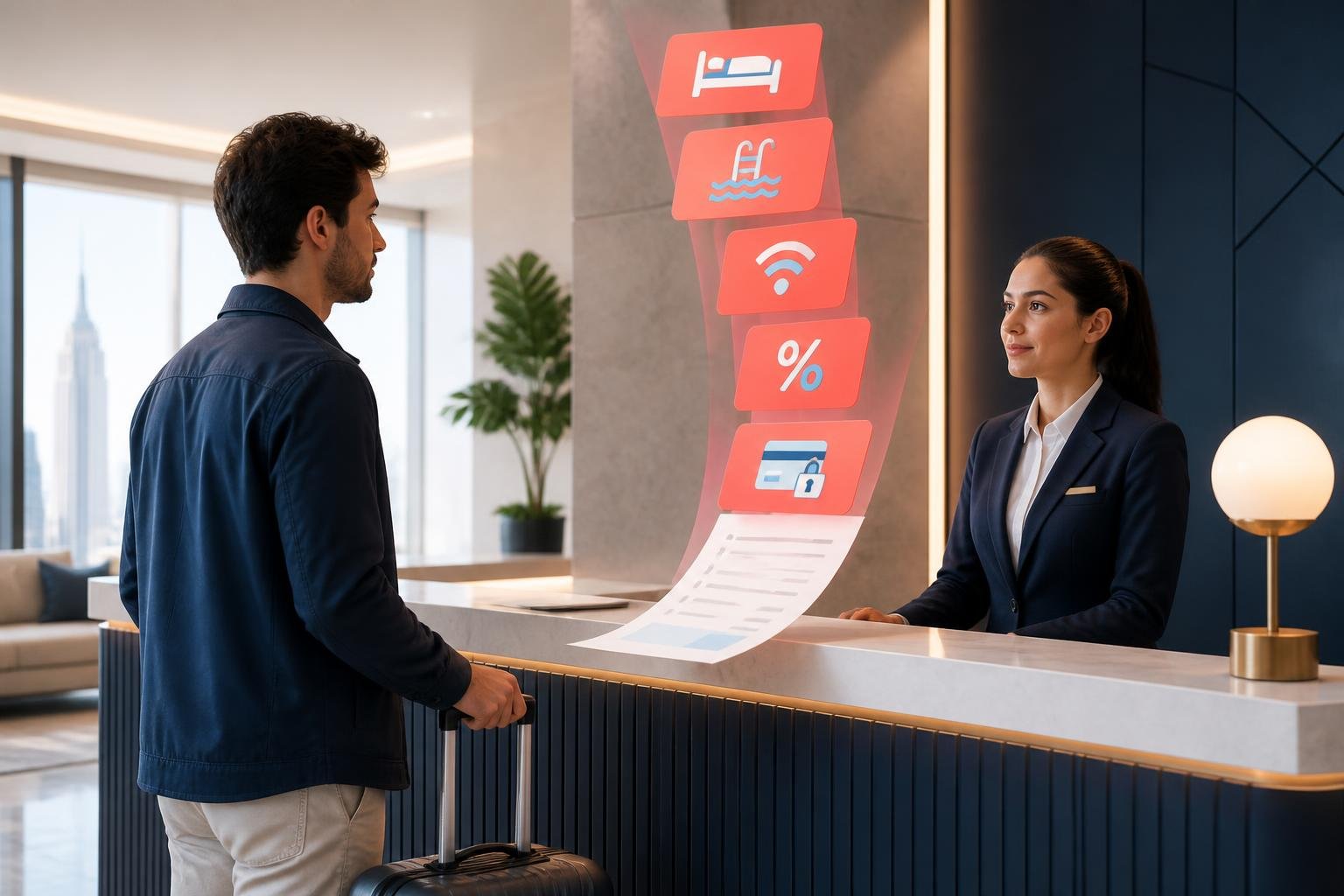 Resort fees y depósitos: la letra chica de los hoteles en Estados Unidos