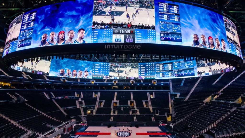 INTUIT DOME: VIAJANDO AL FUTURO A TRAVES DEL BASQUET