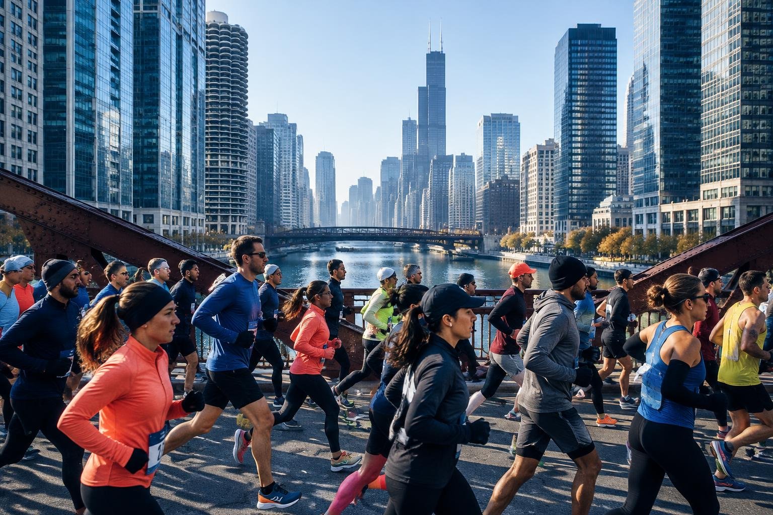 Maratón de Chicago: se corre el 11 de octubre y el 8 abre la lotería del año próximo