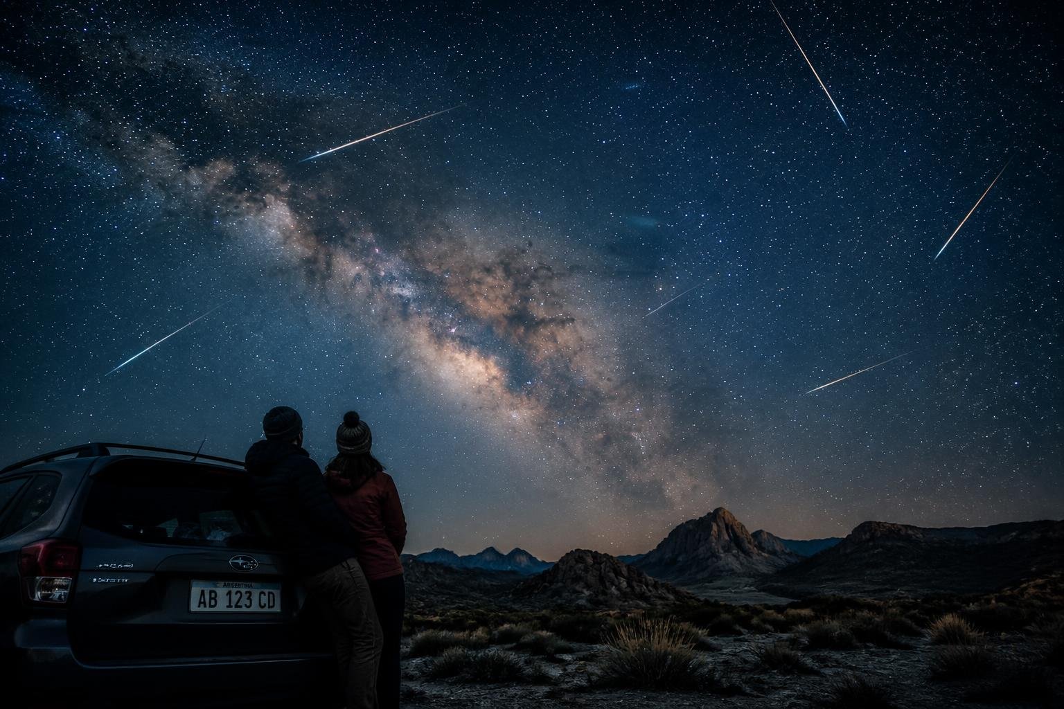 Lluvia de estrellas sobre USA: dónde ver las Perseidas en un parque de cielo oscuro